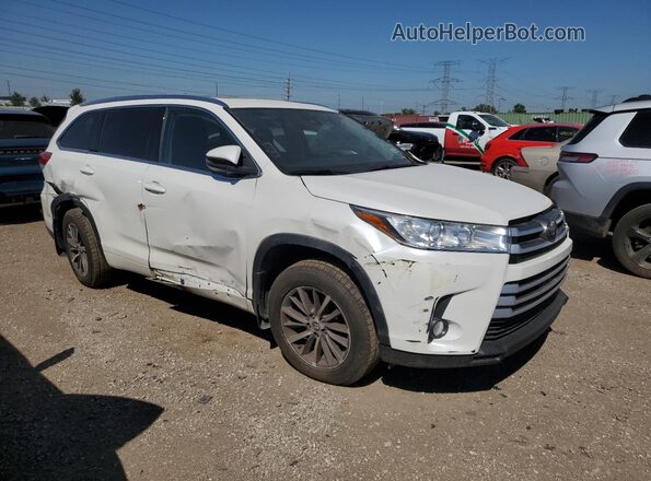 5TDJZRFH0JS878117 2018 TOYOTA HIGHLANDER White Vista frontal