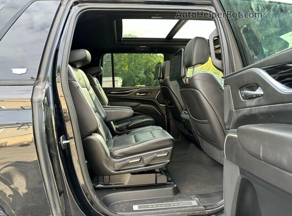 1GYS3PKL5MR242875 2021 CADILLAC ESCALADE Черный Вид панели приборов