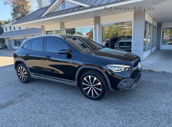 W1N4N4GB8MJ196392 2021 MERCEDES-BENZ GLA Черный Задняя левая четверть