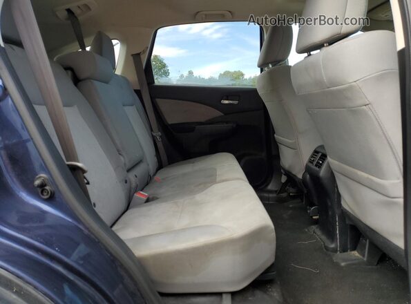 2HKRM4H58GH627965 2016 HONDA CRV Blue Вид підкапотного простору