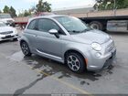 2016 Fiat 500e Battery Electric Gray vin: 3C3CFFGE0GT229666