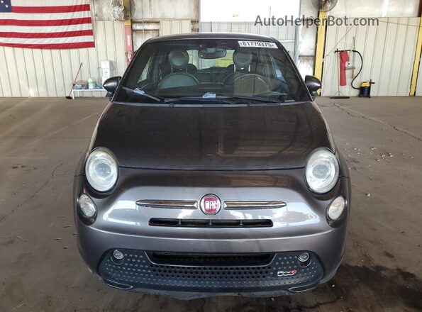 3C3CFFGE1GT184012 2016 FIAT 500 Серый Вид спереди