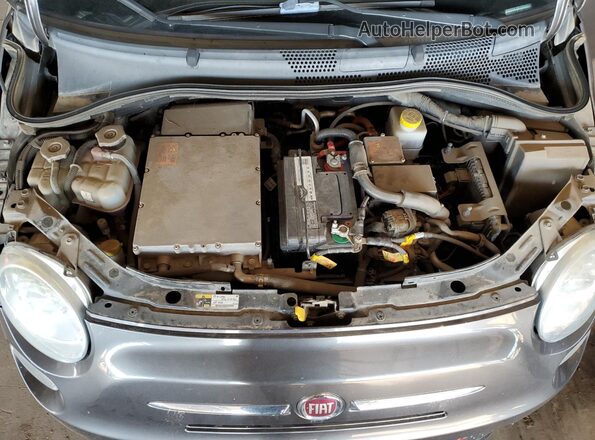 3C3CFFGE1GT184012 2016 FIAT 500 Серый Вид задней части салона