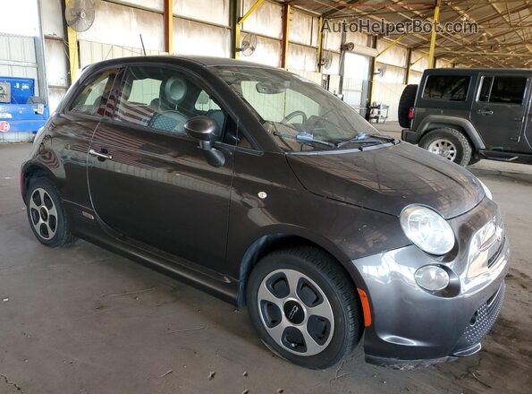 3C3CFFGE1GT184012 2016 FIAT 500 Серый Передняя правая четверть