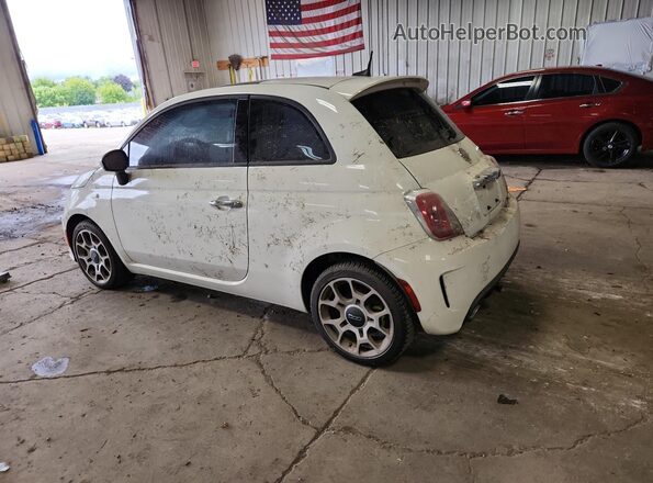 3C3CFFKH9JT465175 2018 FIAT 500 Белый Задняя левая четверть