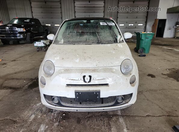 3C3CFFKH9JT465175 2018 FIAT 500 Белый Вид спереди