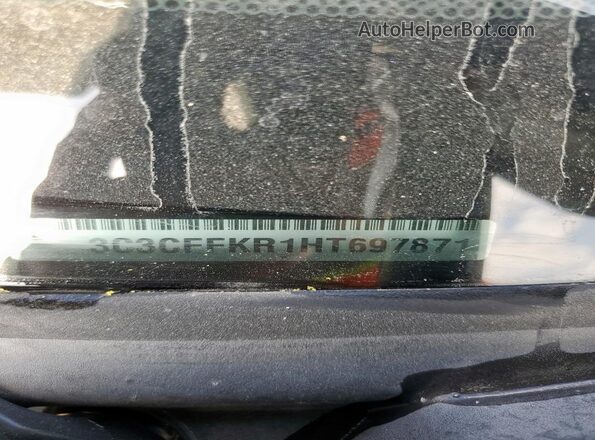 3C3CFFKR1HT697871 2017 FIAT 500 Two Tone Widok komory silnika