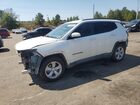 2020 Jeep Compass Latitude White vin: 3C4NJCBB7LT212517