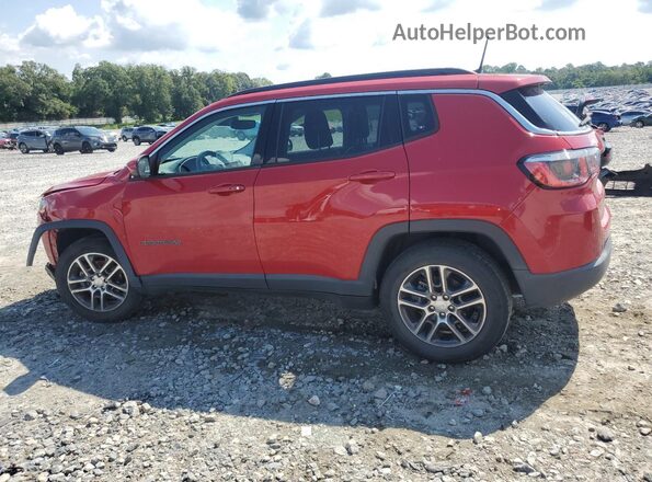3C4NJCBB9JT122041 2018 JEEP COMPASS Red Tył lewy