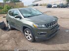 2018 Jeep Compass Latitude 4x4 Green vin: 3C4NJDBB3JT140718