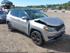 2020 Jeep Compass Altitude 4x4 Silver vin: 3C4NJDBB3LT115787