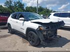 2021 Jeep Compass Altitude 4x4 White vin: 3C4NJDBB3MT554490