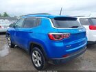 2018 Jeep Compass Latitude 4x4 Blue vin: 3C4NJDBB6JT479473