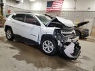 2024 Jeep Compass Latitude White vin: 3C4NJDBN9RT110631 Damage: Right Front Pillar Post, Kinked, > 12 inches
