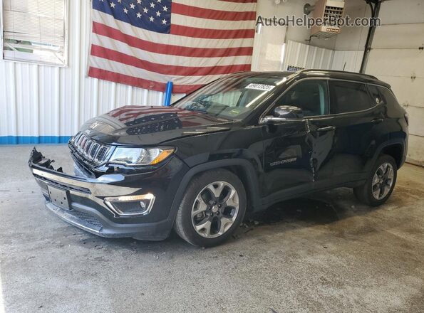 3C4NJDCB0JT401348 2018 JEEP COMPASS Black Front left