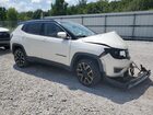 2018 Jeep Compass Limited White vin: 3C4NJDCB1JT117307