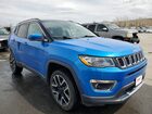 2018 Jeep Compass Limited Blue vin: 3C4NJDCB5JT178935