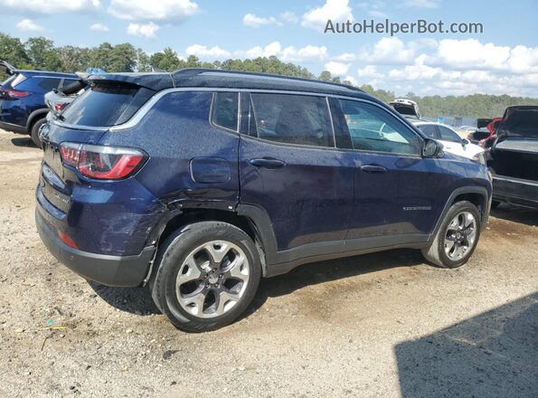3C4NJDCB5MT595122 2021 JEEP COMPASS Синий Задняя правая четверть