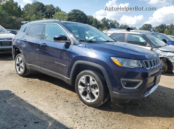 3C4NJDCB5MT595122 2021 JEEP COMPASS Синий Передняя правая четверть