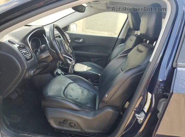3C4NJDCB5MT595122 2021 JEEP COMPASS Синий Вид салона спереди