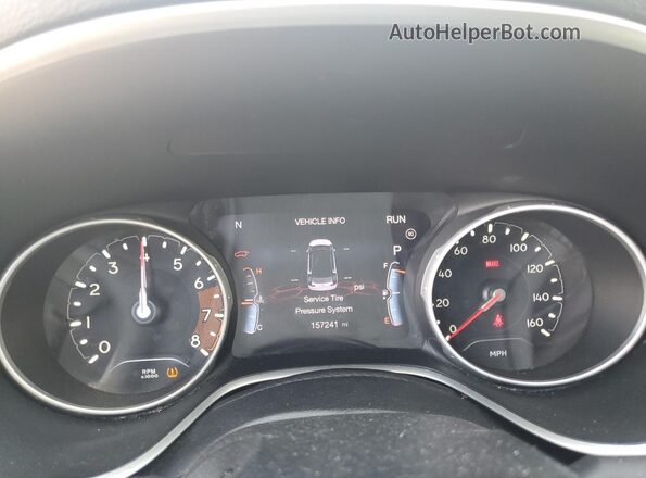 3C4NJDCB5MT595122 2021 JEEP COMPASS Синий Вид щитка приборов