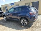 2021 Jeep Compass Limited Синий vin: 3C4NJDCB5MT595122 Damage: Left Qtr Panel, Dent(s) W/No Paint Dmg, 1 to 2 inches