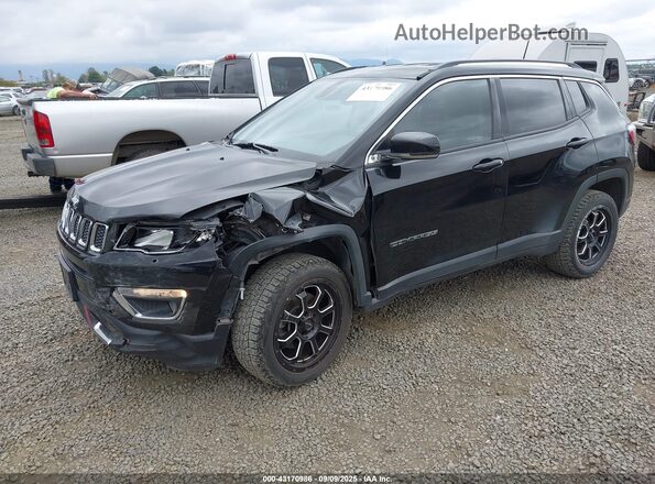 3C4NJDCB8HT624280 2017 JEEP NEW COMPASS Black წინა მარცხენა ხედი სამი მეოთხედიდან