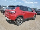 2018 Jeep Compass Limited Red vin: 3C4NJDCBXJT190370