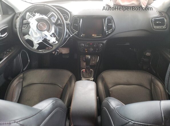 3C4NJDCBXMT599196 2021 JEEP COMPASS Black Առջևի վահանակի տեսք