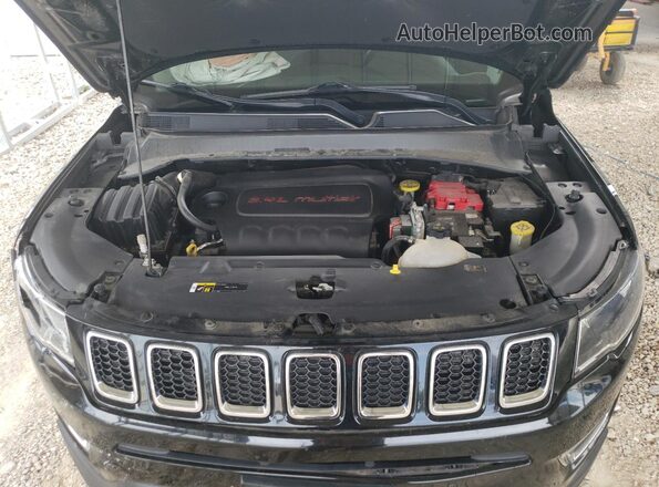 3C4NJDCBXMT599196 2021 JEEP COMPASS Black Շարժիչի բաժամունքի տեսք