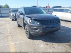 2021 Jeep Compass Trailhawk 4x4 Gray vin: 3C4NJDDB0MT523825