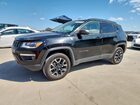 2021 Jeep Compass Trailhawk Black vin: 3C4NJDDB0MT599027