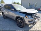 2020 Jeep Compass Trailhawk 4x4 Silver vin: 3C4NJDDB2LT127569