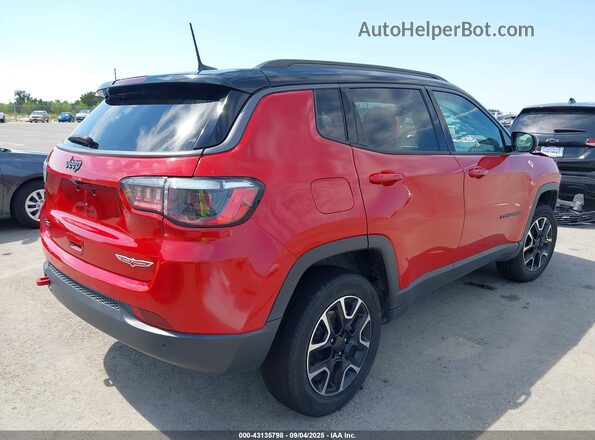 3C4NJDDB8MT511759 2021 JEEP COMPASS Red უკანა მარჯვენა