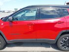 2021 Jeep Compass Trailhawk 4x4 Red vin: 3C4NJDDB8MT511759