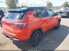 2017 Jeep New Compass Trailhawk 4x4 Orange vin: 3C4NJDDB9HT664771