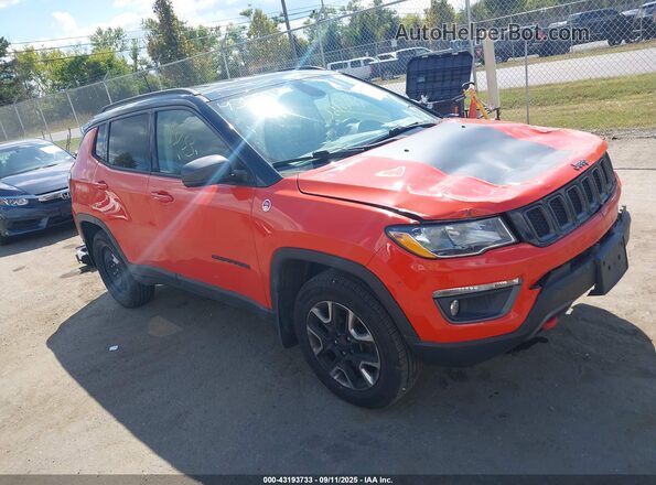 3C4NJDDB9HT664771 2017 JEEP NEW COMPASS Orange Przód prawy
