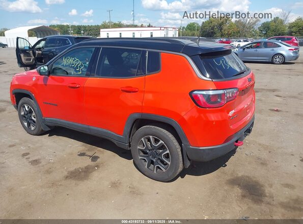3C4NJDDB9HT664771 2017 JEEP NEW COMPASS Orange Tył lewy