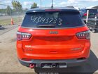 2017 Jeep New Compass Trailhawk 4x4 Orange vin: 3C4NJDDB9HT664771