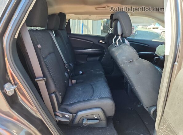 3C4PDCAB1JT183790 2018 DODGE JOURNEY Charcoal Vista interior trasera