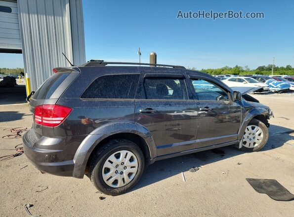 3C4PDCAB1JT183790 2018 DODGE JOURNEY Charcoal Trasero derecho