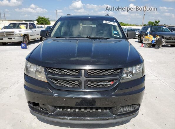 3C4PDCAB1JT196331 2018 DODGE JOURNEY Black წინა ხედი