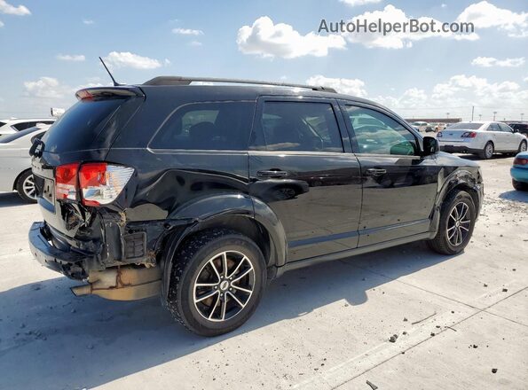 3C4PDCAB1JT196331 2018 DODGE JOURNEY Black უკანა მარჯვენა