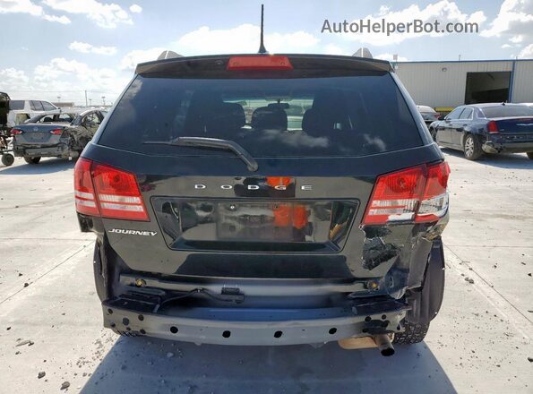 3C4PDCAB1JT196331 2018 DODGE JOURNEY Black უკანა ხედი