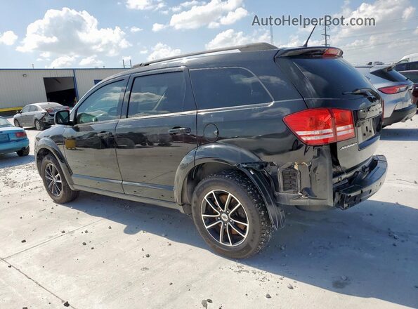 3C4PDCAB1JT196331 2018 DODGE JOURNEY Black უკანა მარცხენა