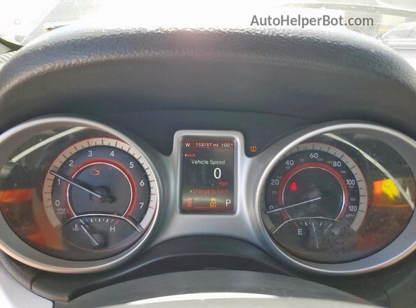 3C4PDCAB1JT196331 2018 DODGE JOURNEY Black ხელსაწყოთა პანელის ხედი