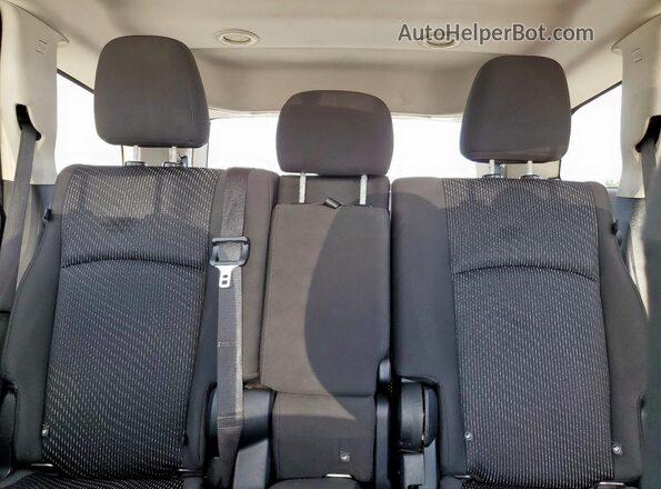 3C4PDCAB1JT196331 2018 DODGE JOURNEY Black უკანა სავარძლების ხედი