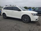 2018 Dodge Journey Se White vin: 3C4PDCAB3JT445907