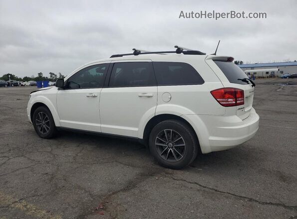 3C4PDCAB3JT445907 2018 DODGE JOURNEY White უკანა მარცხენა