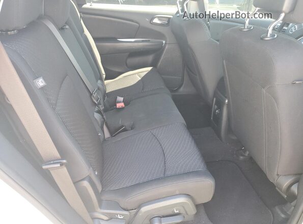 3C4PDCAB3JT445907 2018 DODGE JOURNEY White უკანა სალონის ხედი